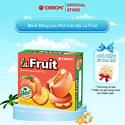 Hộp 12 gói Bánh Bông Lan ORION Mứt Trái Cây Là Fruit 300G