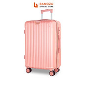 Vali du lịch BAMOZO 8801 MÀU VÀNG HỒNG size 20 24