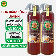 Combo 2 chai 500ml Mật ong rừng U Minh, Khai thác CHUẨN THIÊN NHIÊN 100%,