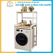 Kệ máy giặt 2 tầng cửa trước KMG03N thương hiệu 9House kệ để đồ trên máy