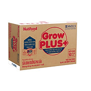 Thùng Sữa Bột Pha Sẵn Nutifood GrowPLUS+ ít đường Suy Dinh Dưỡng