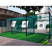 Khung lưới tập Golf cao cấp bằng thép 3x3x3m