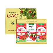 Set 1 Gac người lớn & 2 GAC Kid Viên nang dầu gấc bổ mắt, trẻ hóa da, tăng