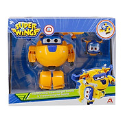 Đồ Chơi SUPERWINGS Robot Biến Hình Cỡ Lớn Donnie Xây Dựng Kết Hợp Thú Cưng