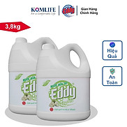 Nước rửa tay EDDY hương Táo 3600ml sạch khuẩn dưỡng da hương thơm tự nhiên