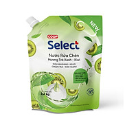 Nước rửa chén Co.op Select ctrà xanh - kiwi túi 3.2kg-3557663