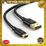 Cáp USB 2.0 to Mini USB Ugreen 10354 dài 0.5M chính hãng - Hàng Chính Hãng