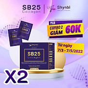 combo 2 hộp Sb25 Collagen Nước Uống Đẹp Da