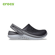 Giày lười trẻ em Crocs LiteRide 360 Clog Toddler Blk SGy - 206712-0DD