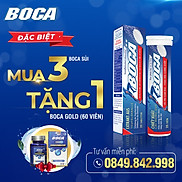 Mua 3 Sủi BOCA tặng ngay 1 BOCA GOLD Hỗ trợ xương khớp ALIFACO từ CHLB Đức