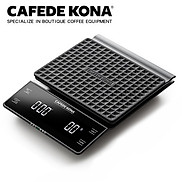 Cân điện tử chuyên dụng cho pha chế cà phê đồ uống có đếm giờ Cafede Kona