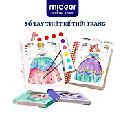 Sổ Tay Thiết Kế Thời Trang Mideer Little Designer, đồ chơi thủ công cho bé