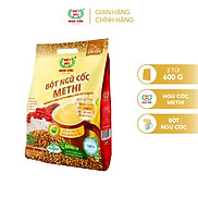 Combo 3 Bột Ngũ Cốc Methi VIỆT ĐÀI Không Đường Thích Hợp Dành Cho Người