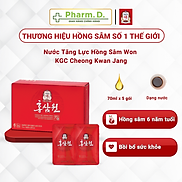 Nước Tăng Lực Hồng Sâm Won KGC Cheong Kwan Jang 70ml x 5 gói, 15 gói