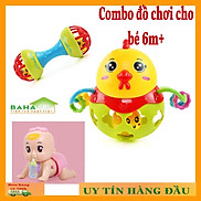 COMBO ĐỒ CHƠI CHO BÉ TỪ 6 THÁNG TRỞ LÊN gồm búp bê bò bú bình biết hát