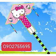 Diều hello kitty - TẶNG TAY CẦM THẢ DIỀU DÀI 150 MÉT + túi vải diều độc lạ