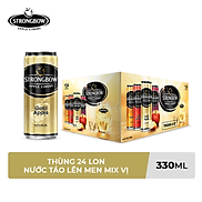 Thùng 24 Lon Cao Strongbow Cider Đặc Biệt 4 Vị 330ml Lon