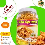 KHÔ GÀ BƠ TỎI THƠM NGON CHẤT LƯỢNG 500G