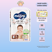 Tã quần Moony Natural siêu cao cấp M46 L36 XL32 - Nhập Khẩu Chính Hãng