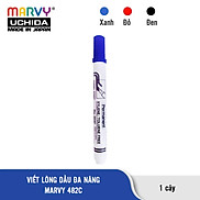 Bút Lông Dầu Đa Năng Đầu Vuông MARVY 482C