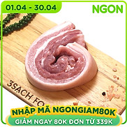 Chỉ Giao HCM - Thịt Ba Rọi Heo Monang 3S 500gr - Chuẩn An Toàn Thực Phẩm