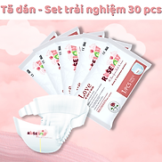 SET BỈM DÁN DÙNG THỬ SET 30 MIẾNG NB S M L