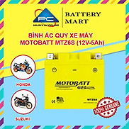 Ắc quy xe máy MOTOBATT MTZ6S 12V - 5AH, dùng cho SH Mode, Vision