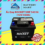 Bình Ắc Quy 12V-43Ah, Ắc Quy ROCKET SMF DIN 54316