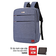 Balo Laptop 15.6 HARAS HRTK099VN (43 x 13 cm) + Tặng Ví Nam thumbnail