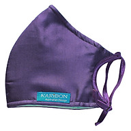 Khẩu Trang N99 Karibon Silk Size M (Tím Trơn)