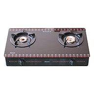 Bếp Gas Dương Rinnai RV-3615GL(FB) - Đen - Hàng Chính Hãng