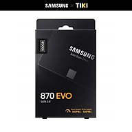 Ổ cứng SSD Samsung 870 EVO SATA III 2.5" SSD 500GB ( MZ-77E500BW ) - Hàng Chính Hãng