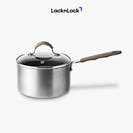 Nồi Sâu Lòng LocknLock LHD1141 Handycook Có Tay Cầm Và Nắp Đậy 14cm - Màu Xám