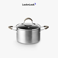 Nồi Lock&Lock Handycook LHD1142 Có Nắp Đậy 14cm - Màu Xám