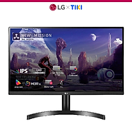 Màn Hình Gaming LG 27QN600-B 27 inch QHD (2560x1440) 75Hz / HDR / IPS / AMD FreeSync - Hàng Chính Hãng