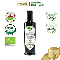 Dầu oliu organic siêu nguyên chất GREEN DIAMOND chai 500ml thumbnail