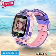 Đồng Hồ Thông Minh Định vị Trẻ em AMA Watch Y79 Pin khỏe Ngôn ngữ Tiếng Việt sài Sim 4G gọi Điện thoại 2 chiều Hàng nhập khẩu