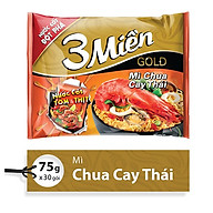 Thùng Mì 3 Miền Gold Chua Cay Thái 30 gói x 75g thumbnail