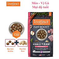 (Túi 2,27kg) Thức ăn cho mèo trong nhà làm từ thịt gà tươi Instinct Raw Boost for Indoor Health thumbnail