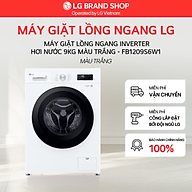 Máy giặt lồng ngang Inverter hơi nước 9kg màu trắng FB1209S6W1 - Hàng Chính Hãng