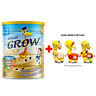 Sữa Bột Abbott Grow Gold 6+ (Lon 850g) + Tặng 1 Hươu bông thể thao mẫu ngẫu nhiên