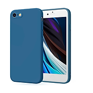 Ốp lưng silicon case cho iPhone 7/8/SE2/SE3 chống bám bẩn mặt lưng siêu mềm mịn, có gờ bảo vệ camera - hàng nhập khẩu
