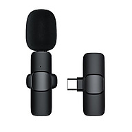 Mic thu âm cài áo không dây K9 thu âm to rõ, lọc ồn tốt, micro phục vụ quay vlog, livestream, youtube, tiktok - Hàng nhập khẩu