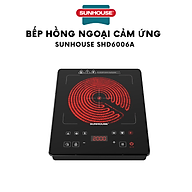 Bếp hồng ngoại cảm ứng Sunhouse SHD6006A - Hàng Chính Hãng