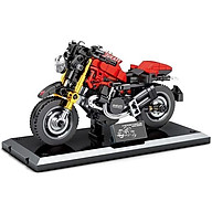 Đồ Chơi Lắp Ráp Mô Hình Xe Moto Ducati 1200 - Sembo 701103 273 Mảnh Ghép thumbnail