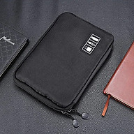 Túi đựng phụ kiện nhiều ngăn vải Nylon chống thấm nước cho Cáp sạc di động, Sạc dự phòng, điện thoại, tai nghe, thẻ nhớ - Hàng chính hãng