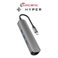 Cổng chuyển đổi HyperDrive 6-in-1 USB-C Hub HD233B - Hàng chính hãng thumbnail