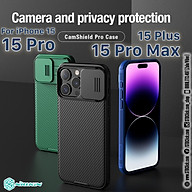 ỐP LƯNG DÀNH CHO ĐIỆN THOẠI IPHONE 15 PRO MAX - 15 PRO NILLKIN CAMSHIELD PRO NILLKIN