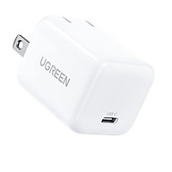 Ugreen 40918 30W Màu Trắng Củ sạc nhanh USB-C chuẩn cắm US CD272 - Hàng chính hãng