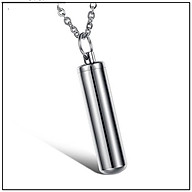 MẶT DÂY CHUYỀN NAM RỖNG RUỘT INOX THÉP KHÔNG GỈ